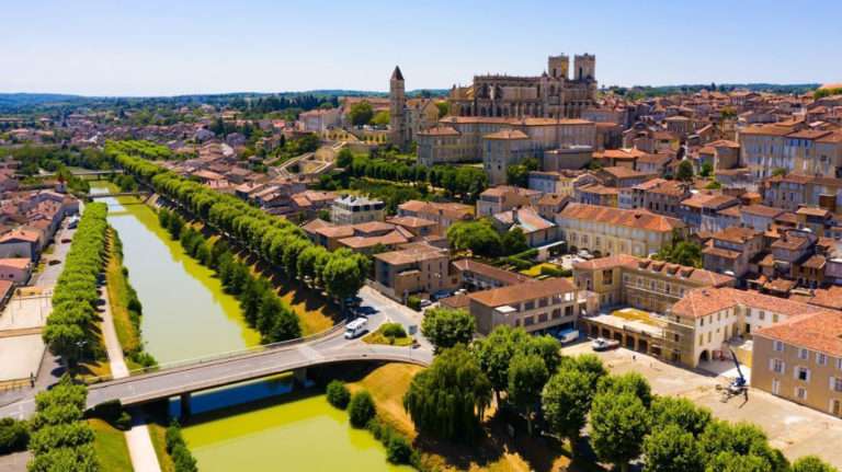 Riviere du gers - Occitanie - France